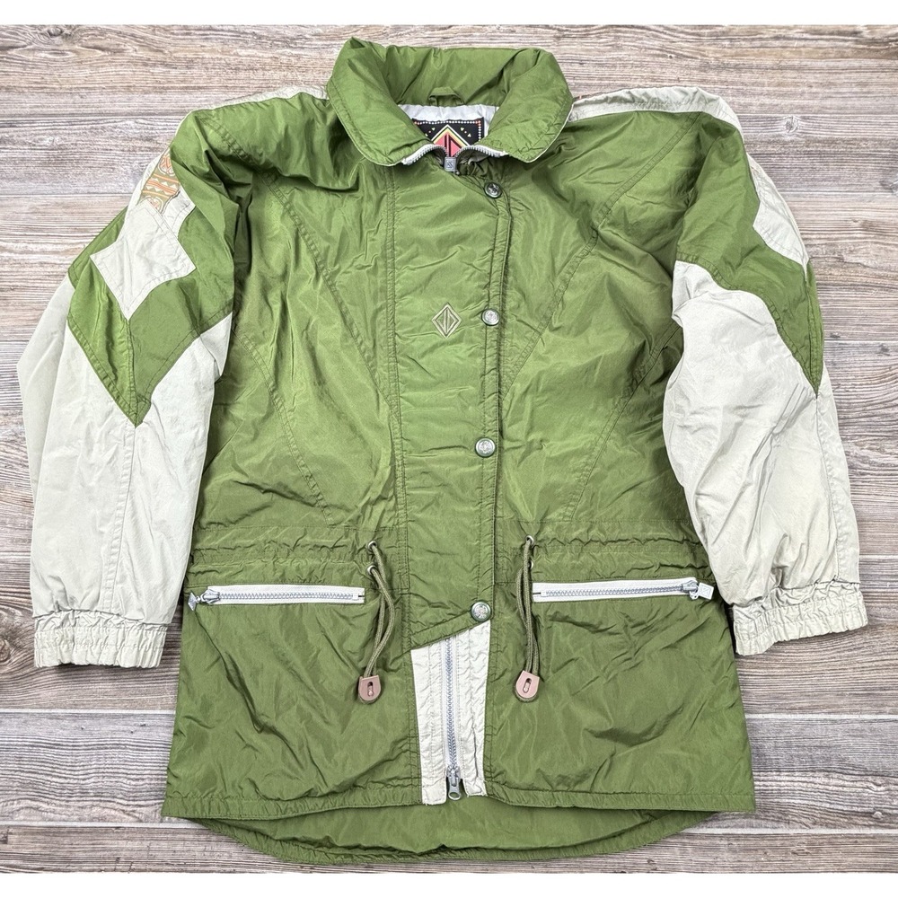 Vtg 80's Sun Valley JD ski Snowboarding Winter Jacket  Women's 8 Retro Ski Lodge